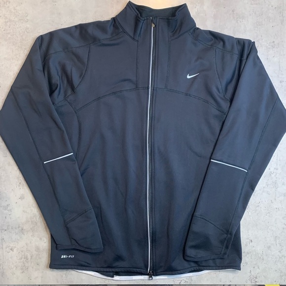 Nike Women’s Dri-Fit Reflective Running  Thermal Jacket, Size L - Picture 1 of 9